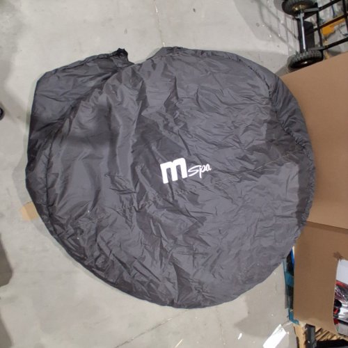 MSPA MONO ROUND BUBBLE-JET SPA - FITS UP TO 6 PEOPLE - BROWN/BLACK - (MODEL: F-MO063W/1990866) image 9