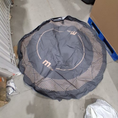 MSPA MONO ROUND BUBBLE-JET SPA - FITS UP TO 6 PEOPLE - BROWN/BLACK - (MODEL: F-MO063W/1990866) image 10