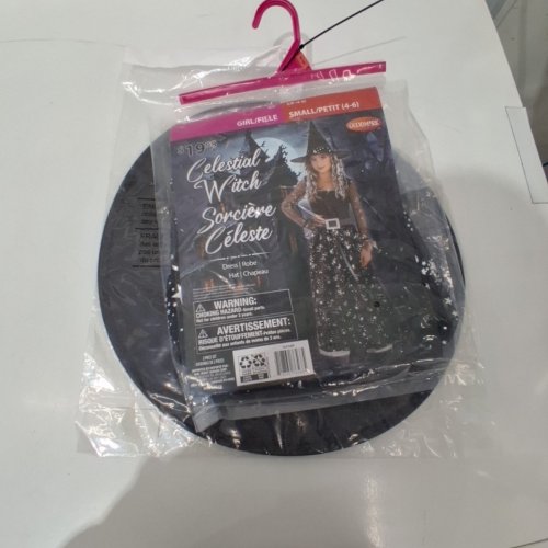 2PC GOODMARK CELESTIAL WITCH COSTUME - SMALL - BLACK (MODEL: CA35540M) image 3