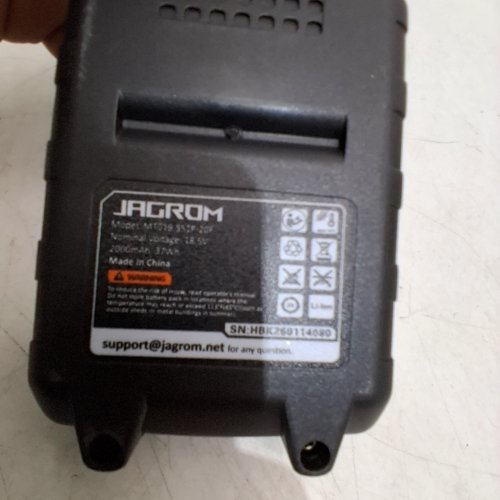 JAGROM REPLACEMENT BATTERY FOR ELECTRIC STRING TRIMMER - 2000MAH - BLACK/GREEN image 2