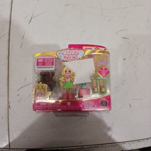 10PC ROYAL HIGH NATURE FAIRY FASHION DOLL - 3" - PINK/GREEN image 2