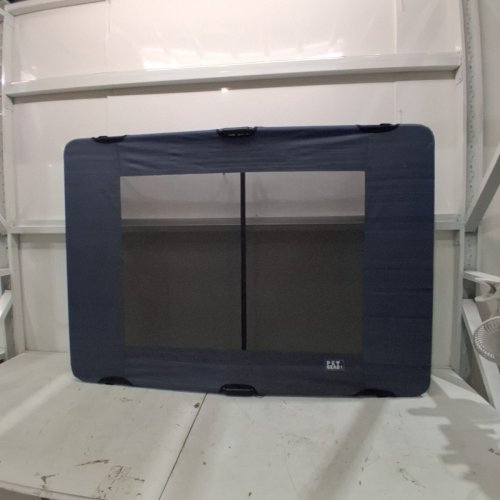 PET GEAR SOFT-SIDED ELEVATED BED- 50" - BLUE/BLACK image 2
