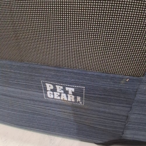 PET GEAR SOFT-SIDED ELEVATED BED- 50" - BLUE/BLACK image 3