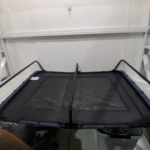 PET GEAR SOFT-SIDED ELEVATED BED- 50" - BLUE/BLACK image 7