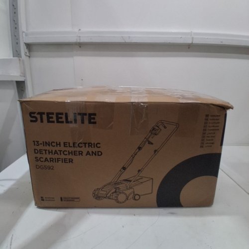 STEELITE CORDLESS ELECTRIC LAWN MOWER - 5-POSITION HEIGHT ADJUSTMENT WITH 8 GALLON GRASS BAG - CHARGER INCLUDED - 13'' - 21V - ( MODEL: ‎DG500 ) image 4