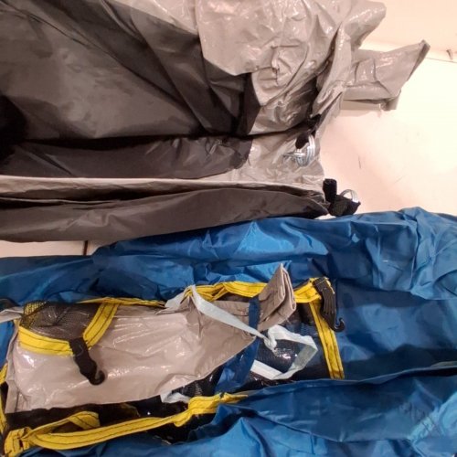 OZARK TRAIL DOME TENT - 3 PERSON - 7FT X 6FT X 42" - BLUE / GREY (MODEL: JCA-7642RR) image 3