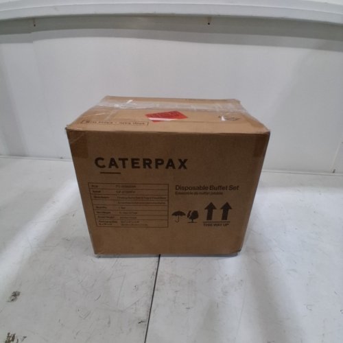CATERPAX DISPOSABLE BUFFET SET - 6 TRAY - SILVER (ITEM: CP-6T6RFH) image 7
