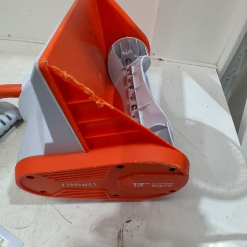 LITHELI CORDLESS BRUSHLESS BATTERY POWERED SNOW SHOVEL - 13" - 20V - ORANGE (MODEL: EGR090040) image 5