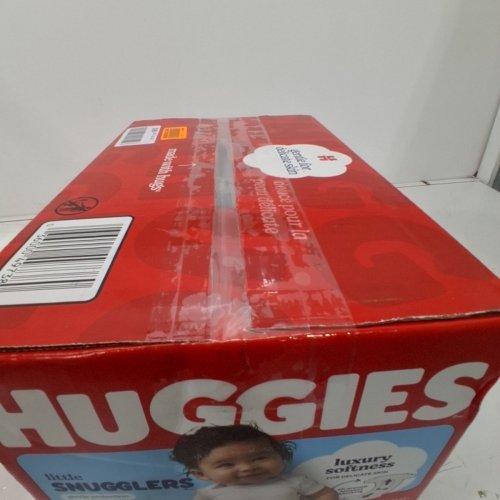 96PK HUGGIES LITTLE SNUGGLERS DISPOSABLE BABY DIAPERS - SIZE 1 (UP TO 14LBS) image 3