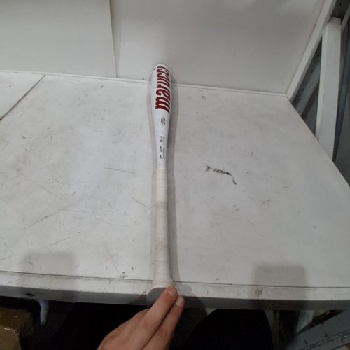 MARUCCI CATX USSSA BASEBALL BAT - 31" | 21 OZ | -10 - WHITE / RED (MODEL: MSBCX5) image 3