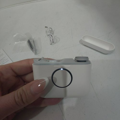 ONEDONE 3-IN-1 RECHARGEABLE ELECTRIC NAIL CLIPPER - WHITE image 2