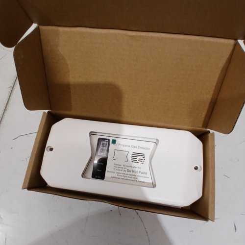WILDPULSE RV PROPANE GAS AND CARBON MONOXIDE DETECTOR - WHITE (MODEL:R501) image 2