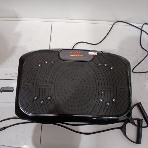TAEVNO BLUETOOTH VIBRATION PLATE EXERCISE MACHINE - 450LB CAPACITY - BLACK image 5