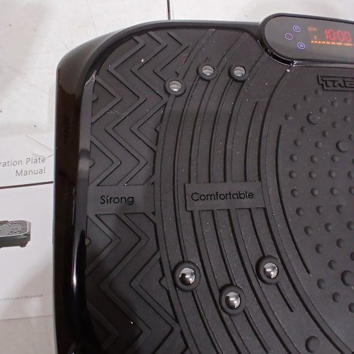TAEVNO BLUETOOTH VIBRATION PLATE EXERCISE MACHINE - 450LB CAPACITY - BLACK image 7