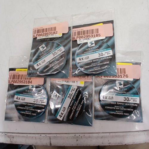 5 SUPERFLY COPOLYMER FISHING TIPPET MATERIAL - 4X, 5LBS TEST, .0067" DIA (MODEL: SFT30-4) image 2