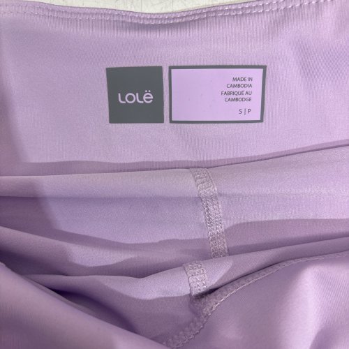 WOMEN'S LOLE ASYMMETRICAL PLEATED SKORT/SKIRT WITH POCKETS - SMALL - PURPLE (STYLE: 1969453) image 2