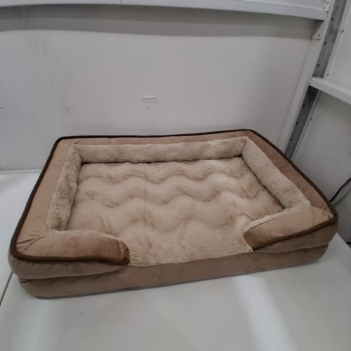 FURHAVEN ORTHOPEDIC DOG BED - MEDIUM (UP TO 23LBS) - BROWNSTONE image 3