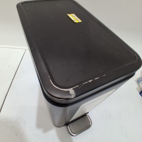 BRIGHTROOM SLIM STEP TRASH CAN - 10L - BLACK (MODEL: 002-01-1214) image 3