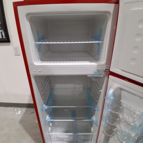 UPSTREMAN 7.7 CU. FT REFRIGERATOR WITH FREEZER - RED (MODEL: BD75-RED) image 14
