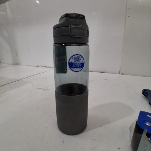 COOL GEAR WATER BOTTLE - 23OZ - GREY image 2