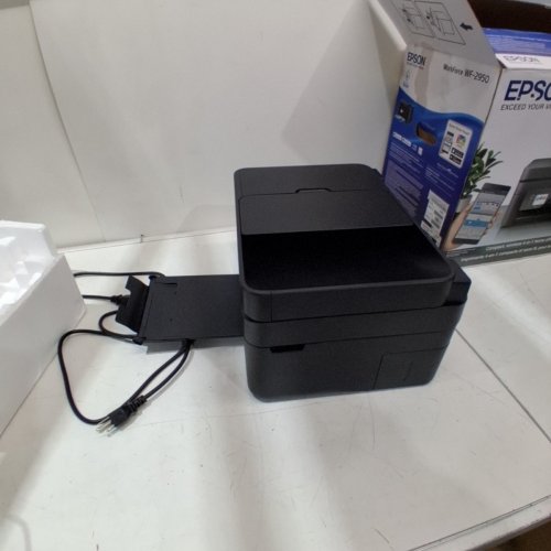 EPSON WORKFORCE WF-2950 COLOUR INKJET PRINTER WITH BUILT IN SCANNER, COPIER, FAX AND ADF - BLACK (MODEL: WF-2950) image 4