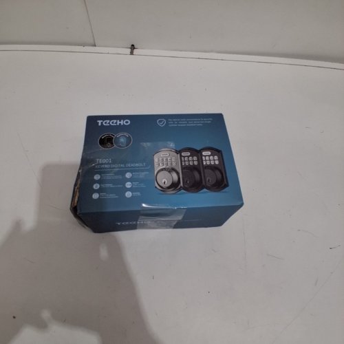 TEEHO KEYPAD DIGITAL DEADBOLT LOCK - MATTE BLACK (MODEL: TE001) image 6