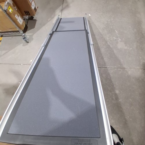 PETSAFE HAPPY RIDE EXTRA LONG TELESCOPING DOG RAMP FOR CARS, TRUCKS, SUVS, AND MINIVANS - 300LB CAP - 47" - 87" X 20" - BLACK/SILVER image 4