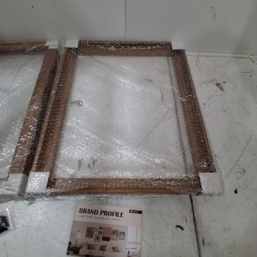 2PK FOLKOR FLOATING CANVAS PAINTING FRAMES - 16" X 20" - VINTAGE GOLD image 5