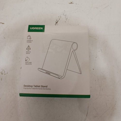 UGREEN TABLET STAND HOLDER FOR DESKTOP - DOCK FOR IPAD PRO, MINI, NINTENDO SWITCH, IPHONE AND OTHER 4" TO 12" DEVICES - BLACK image 4