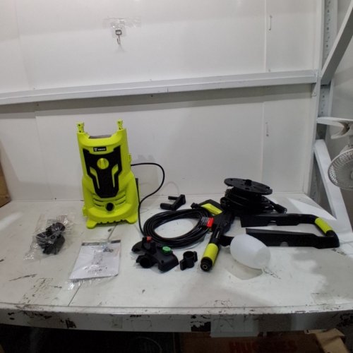 DEKO ELECTRIC PRESSURE WASHER WITH HOSE REEL - 4500PSI - 2.8GPM - BLACK/GREEN (MODEL: DKEHPWB180C1) image 4