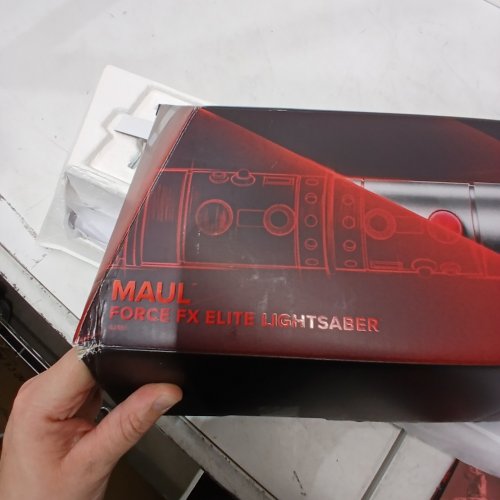 STAR WARS BLACK SERIES MAUL FORCE FX ELITE MAUL LIGHTSABER image 2
