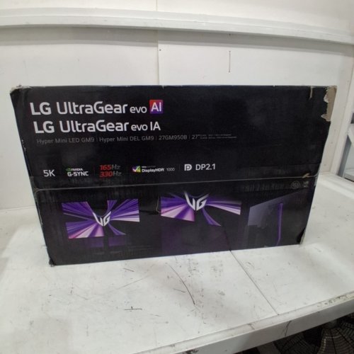 LG ULTRAGEAR EVO GM9 LED GAMING MONITOR WITH AI UPSCALING - 5K (5120X2880), 330HZ, HDR - BLACK - (MODEL: 27GM950B-B) image 10