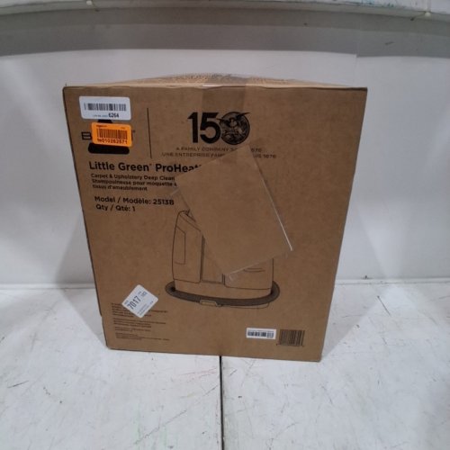 BISSELL LITTLE GREEN PORTABLE DEEP CLEANING VACUUM - 37OZ TANK MAX - GREEN/GREY (MODEL : 2513B) image 4