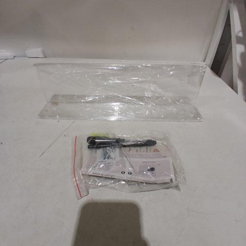 2PK SEZANRPT ACRYLIC WALL SHELVES - 16" - CLEAR image 2