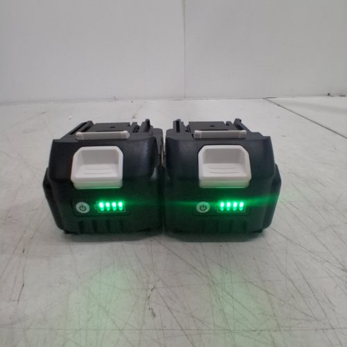 2PK POWER TOOL REPLACEMENT LITHIUM-ION BATTERIES - 18.5V - 4000MAH - WHITE/BLACK (MODEL: T1840-10) image 2