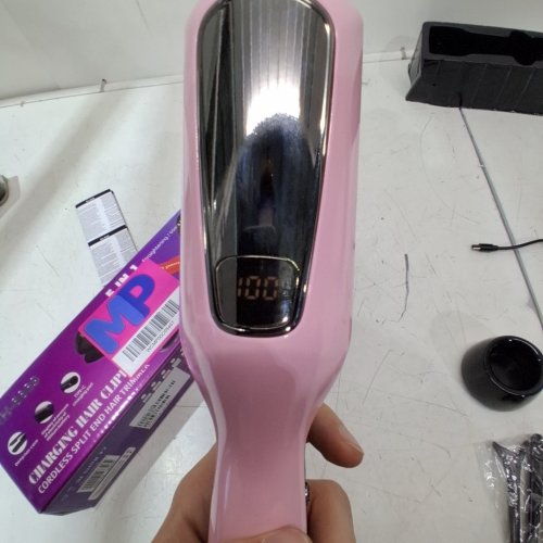 CORDLESS RECHARGABLE SPLIT END HAIR TRIMMER - PINK (MODEL: RH-6669) image 2