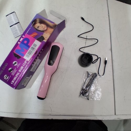 CORDLESS RECHARGABLE SPLIT END HAIR TRIMMER - PINK (MODEL: RH-6669) image 5