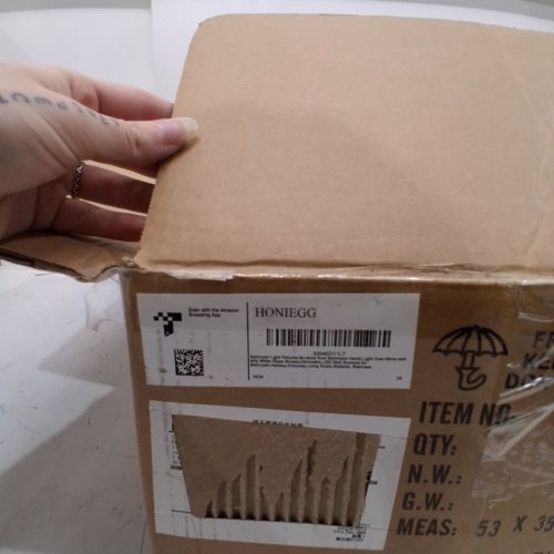 MID CENTURY MODERN GLOBE LED BATHROOM VANITY LIGHT - 27" -BRUSHED GOLD (MODEL:DDGJ-BD-0002) image 2