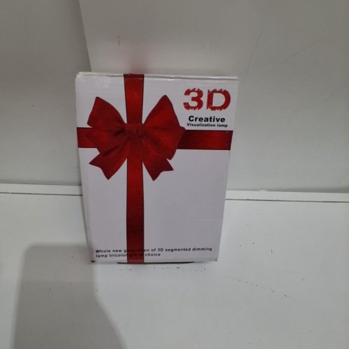 CREATIVE ACRYLIC 3D VISUALIZATION LAMP WITH USB CHARGER - LOVE LETTER (MODEL: A5KYJT) image 2