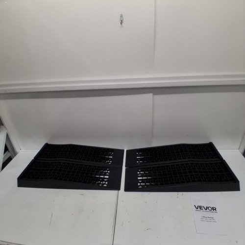 4PK VEVOR HEAVY DUTY CAR RAMPS - 20000LBS MAX - 2.56"H - BLACK - (MODEL:TS260-4) image 2