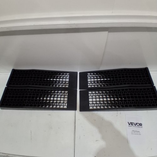 4PK VEVOR HEAVY DUTY CAR RAMPS - 20000LBS MAX - 2.56"H - BLACK - (MODEL:TS260-4) image 3