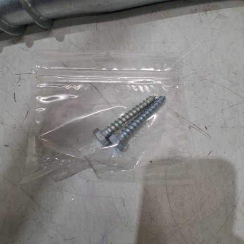 ASHMAN GROUND SCREW NO DIG U-MODEL SCREW IN POST STAKE - 27.6" X 2.7" - SILVER image 4