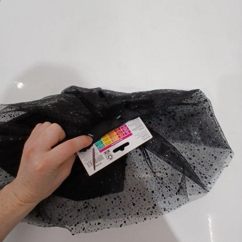 GIRL'S WAY TO CELEBRATE! SEQUIN TUTU - SMALL/MEDIUM - BLACK image 3