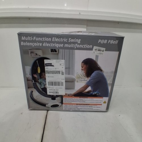 P@B PBELL 5-SPEED ELECTRIC BABY SWING WITH BLUETOOTH MUSIC - BLACK (MODEL:‎‎ BB006K) image 5