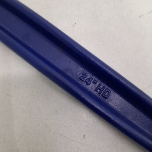 IRWIN VISE-GRIP CAST IRON PIPE WRENCH - 24" - BLUE image 3