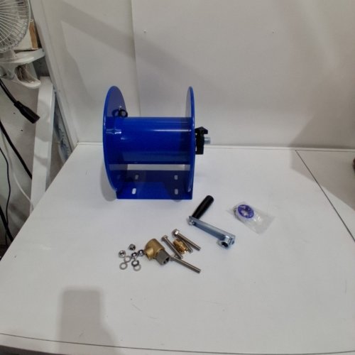 MEKOH HEAVY DUTY PRESSURE WASHER HOSE REEL - 4500PSI - BLUE image 2