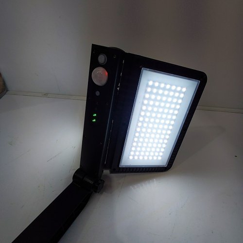 ROPELUX LED SOLAR MOTION SENSOR SECURITY FLOOD LIGHT - 6000 LM - BLACK image 2