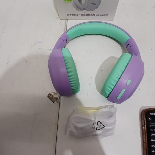 KIDS ACER BLUETOOTH HEADPHONES - TEAL PURPLE (MODEL: OHR668) image 4