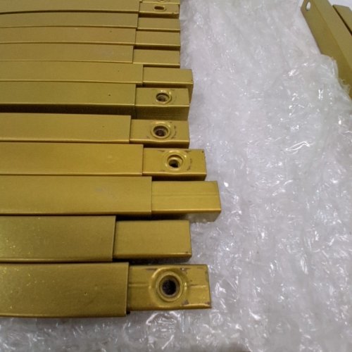 SQUARE METAL ARCH BACKDROP STAND - 6.6FTX 6.6FT - GOLD (MODEL: HQGM66FT) image 3