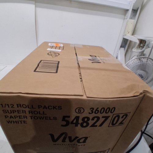24PK VIVA MULTI-SURFACE CLOTH/PAPER TOWEL - WHITE - (MODEL: 54827) image 3
